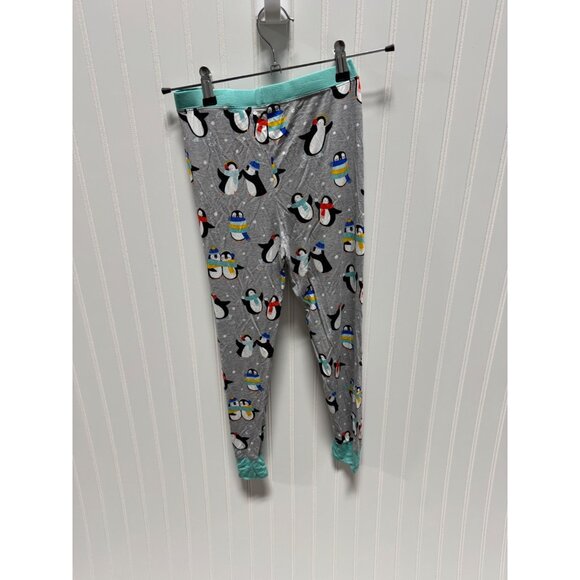 Little Sleepies Winter Penguin Unisex Kid Pajama Set 9-10 - Picture 6 of 8